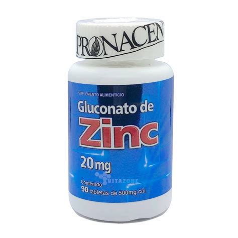 gluconato de zinc